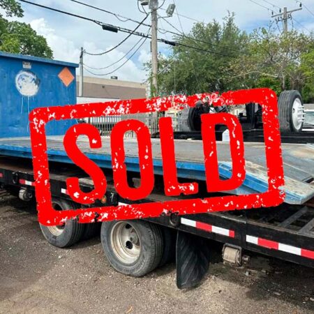 FLAT BED MILIITARY  TRUCK 24FT BOBY STEEL, NEVER USED