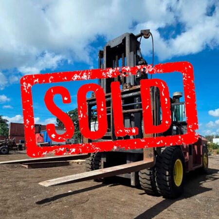 2005 TAYLOR T520M FORKLIFT ROUGH TERRAIN 52.000 LB, DIESEL PNEUMATIC TIRES