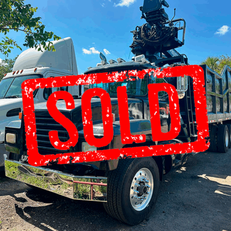 2001 MACK RD PRENTICE 120E GRAPPLE TRUCK 3.000 LBS LIFTING