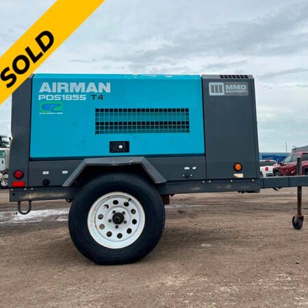 2017 AIRMAN PDS1855-6E1 T4 AIR COMPRESSOR WITH TRAILER