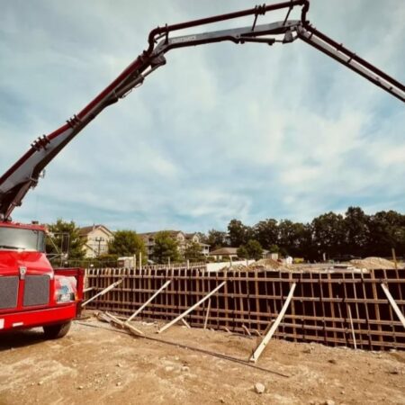 2001 CONCORDJUNJIN 20M CONCRETE PUMP MOUNTED ON 1999 KENWORTH
