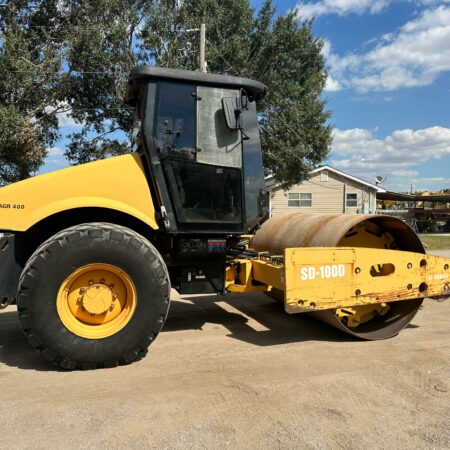 2006 INGERSOLL RAND SD-100D SMOOTH DRUM ROLLER COMPACTOR