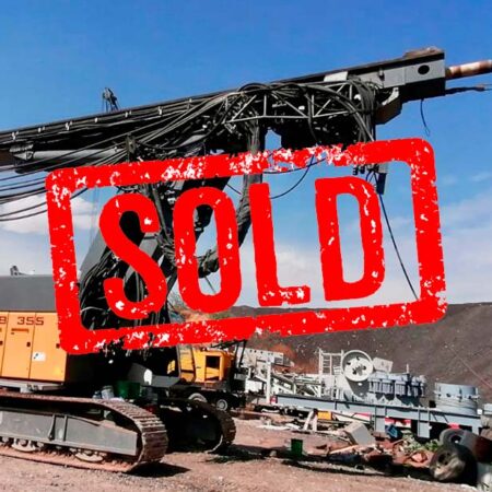 2016 LIEBHERR LRB 355 PILE DRIVING AND DRILLING RIG,  OPERATING WEIGHT UP TO 108 TONS