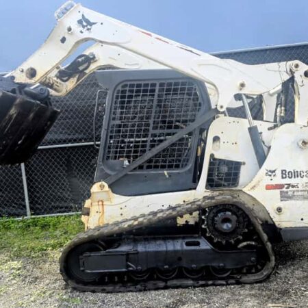 2017 BOBCAT, T590 SKID STEER LOADER  W/ AUXILIARY HYDRAULICS