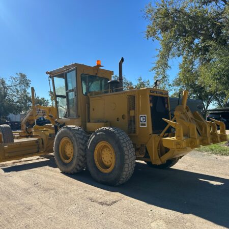 1995 CATERPILLAR 140G MOTOR GRADER W/ CAB REAR RIPPER & BLADE