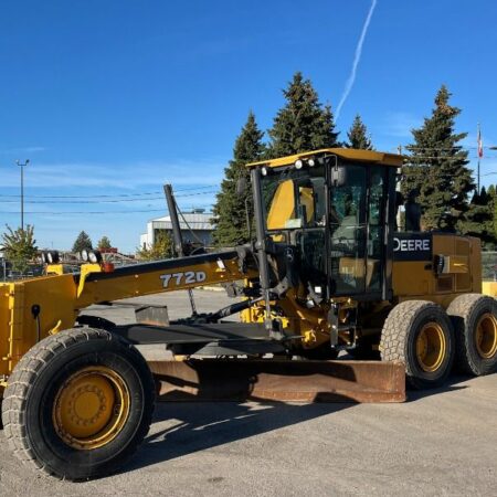 2008 JOHN DEERE 772D MOTORGRADER ENCLOSED CAB