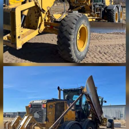 2009 CATERPILLAR 140M MOTOR  GRADER, CAB   W/ REAR RIPPER  & BLADE A/C