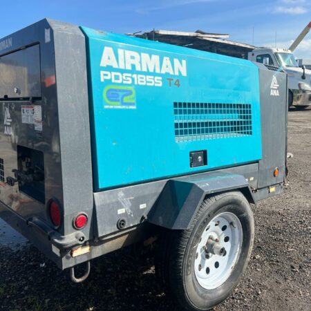 2019 AIRMAN PDS1855 T4 COMPRESSOR WITH TRAILER FULLY SERVICED