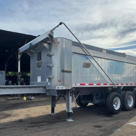 2020 EAST ALUMINUM END TRI-AXLE DUMP TRAILER 28FT X 22.5FT LENGTH