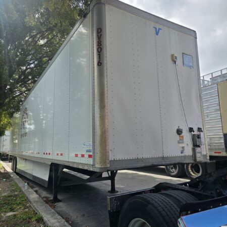 2017 VANGARD DRY VANS TRAILER 53X102 SWING DOORS ALUMINUM