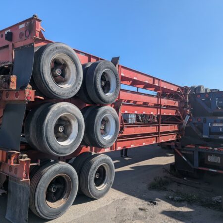 CHASSIS CONTAINER 40 FT REFURBISHED GOOD PAINT