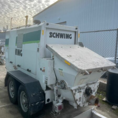 2019 SCHWING SP750-15D CONCRETE PUMP TRAILER KIT 50 YD3 HR