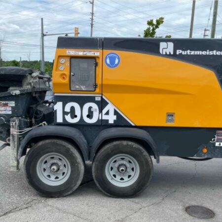 2024 PUTZMEISTER TK 1004 TRAILER CONCRETE PUMP & KIT 45 YD3 HR BOOM LENGTH