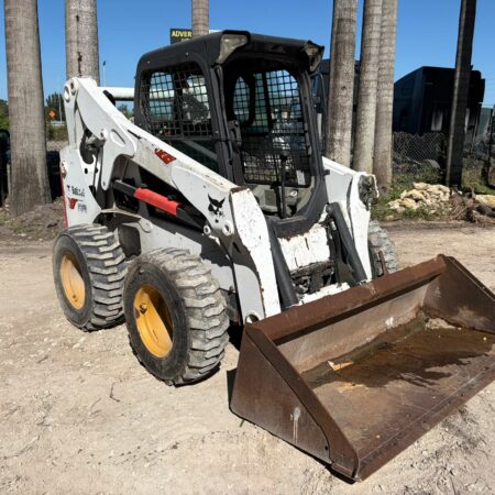 2016 BOBCAT S650 BOBCAT SOLID TIRES  WITH BUCKET INCLUDED  & HIGH FLOW