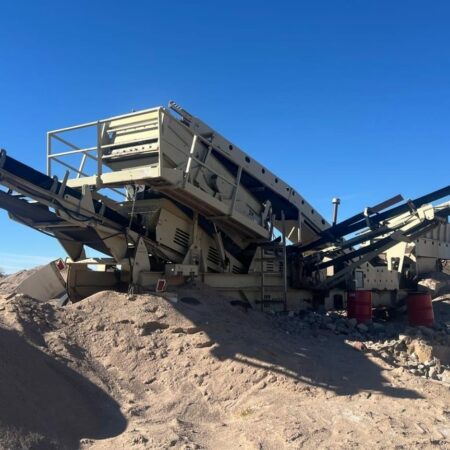 2006 ASTEC 2 DECK SCREEN  MOBILE SCREENING PLANT TWO DECK SCREEN & GRIZZLY FEEDER