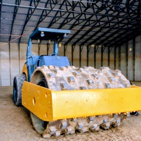 2016 HYUNDAI HR120C 9 SINGLE DRUM PADFOOT ROLLER COMPACTOR