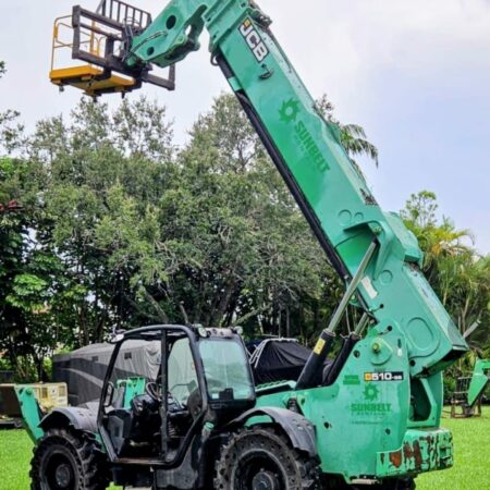 2017 JCB 510-56 TELEHANDLER 10 000 LB LIFT CAPACITY & 56 FT MAX LIFT HEIGHT