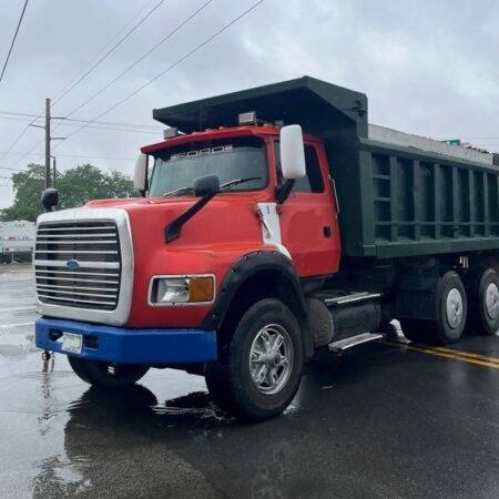 1993 FOR L9000 ORIGINAL DUMP TRUCK TANDEM 16FT LONG BODY