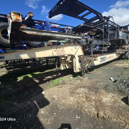 1996 STRICK TRAIL CONTAINER TRAILER TO CARRY 20FT ISO TANK