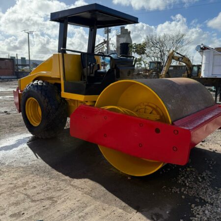 2008 DYNAPAC CA252D SINGLE & DRUM DRIVE VIBRATORY SMOOTH DRUM ROLLER COMPACTOR DRUM WIDTH 84 INCHES