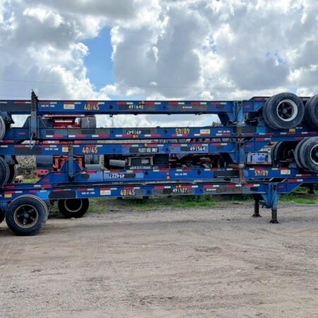 15 EXTENDABLE CONTAINER CHASSIS 40-45 FT 11R22.5