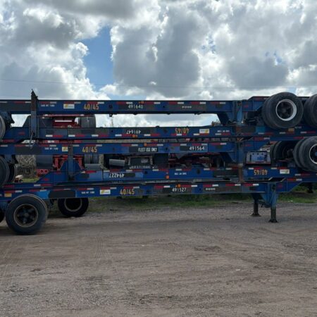 15 EXTENDABLE CONTAINER CHASSIS 40-45 FT 11R22.5
