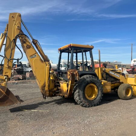 1996 JOHN DEERE  710D BACKHOE OPEN  4X2 OPEN CAB