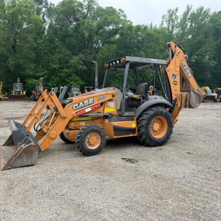 2014 CASE SUPER N 580SN 4X4 BACKHOE W/ HAMMER LINE KIT LOW HOURS  EX COUNTY MACHINE