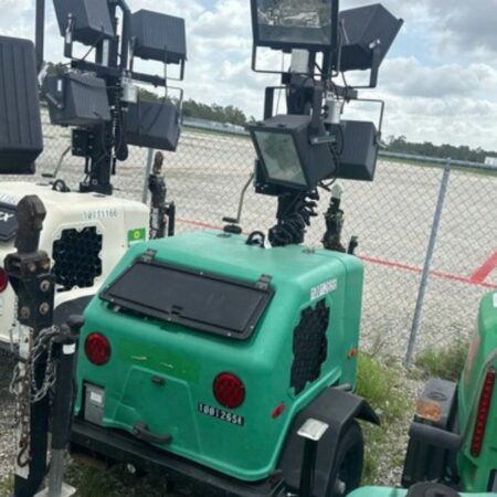 2018 TEREX RL4 6 KW LIGHT TOWER WITH TRAILER