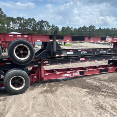 20FT CONTAINER CHASSIS W/ 11R22.5 TIRES & SPOKE WHEELS YEARS 1996 TO 2006