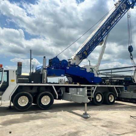 2005 TADANO TT-600XL 60-TON TRUCK CRANE 60-TON LIFTING 111'9" MAIN BOOM JIB INCLUDED