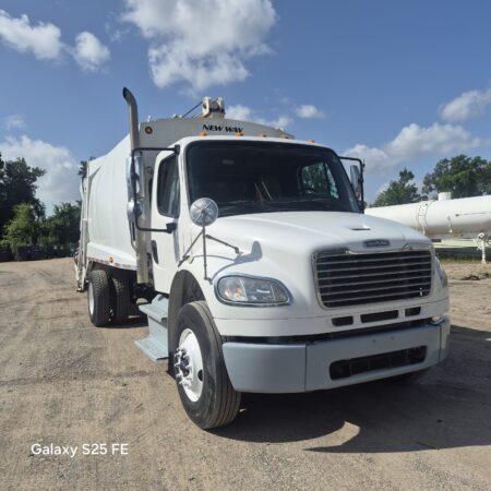 2017 & 2010 FREIGHTLINER M2 106 20 YD REAR LOAD GARBAGE TRUCK