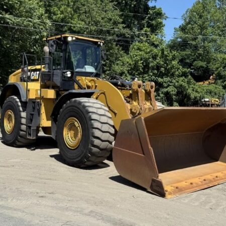 2018 CATERPILLAR 980M WHEEL LOADER ENCLOSED CAB