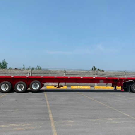 ALMAGUER 53FT TO 80FT EXTENDABLE FLATBED TRAILERS TRI-AXLE AIR SUSPENSION