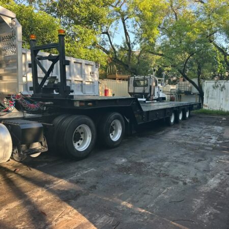 2005 INTERNATIONAL DAY CAB TANDEM AXLE TRUCK W/ WET LINE KIT & HEADACHE RACK