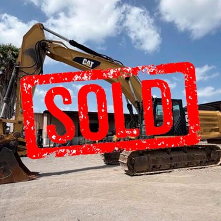 2013 CATERPILLAR 336E EXCAVATOR – ENCLOSED CAB W/ A/C