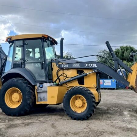 2020 JOHN DEERE 310SL 4X4 EXTEND-A-HOE BACKHOE W/ ENCLOSED CAB & A/C