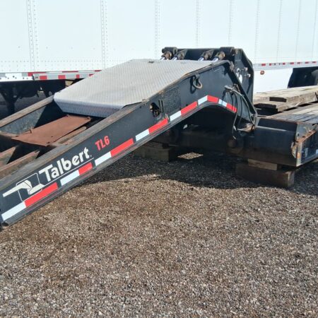 2006 TALBERT TRI-AXLE LOWBOY TRAILER 55 TONS W/ DETACHABLE GOOSENECK