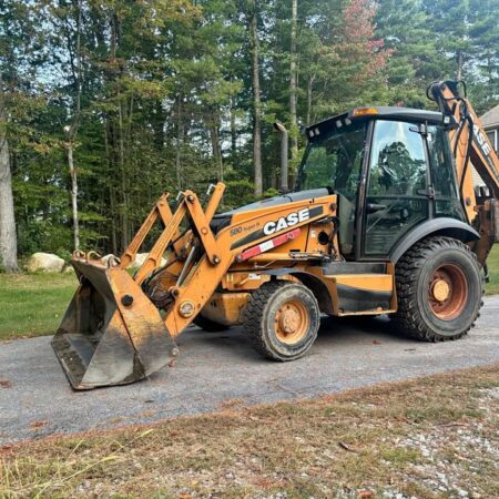 2012 CASE 580SN 4X4 BACKHOE LOADER W/ CAB & A/C