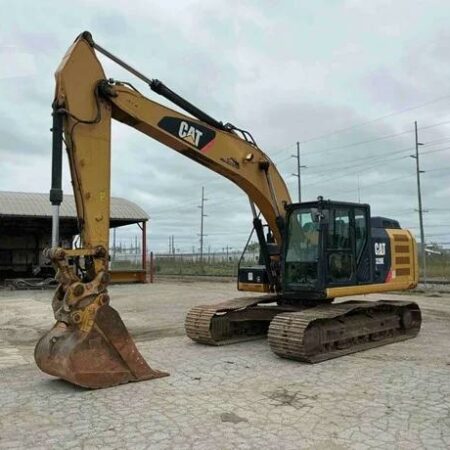 2013 CATERPILLAR 320E EXCAVATOR ENCLOSED CAB A/C