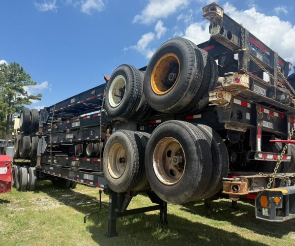 14- 2007 HYUNDAI EXTENDABLE 40’- 45’ CONTAINER CHASSIS 001