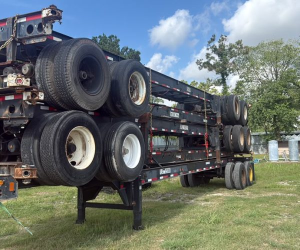 14- 2007 HYUNDAI EXTENDABLE 40’- 45’ CONTAINER CHASSIS 002