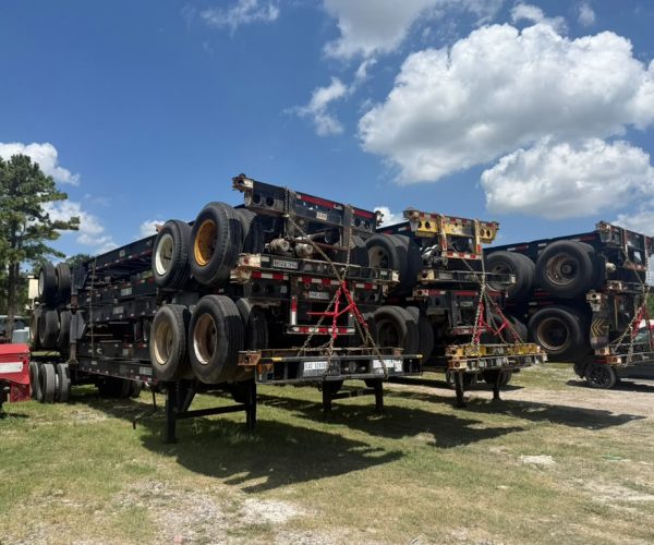 14- 2007 HYUNDAI EXTENDABLE 40’- 45’ CONTAINER CHASSIS 003