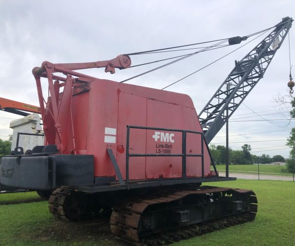 1972 LINK-BELT LS108B CRAWLER CRANE 45 TONS 60 FEET (18.3 M) BOOM LENGTH 003