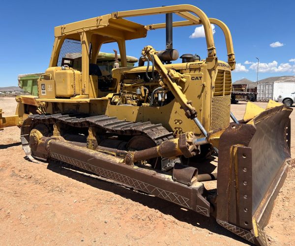1977 CATERPILLAR D8K DOZER OPEN CAB W CANOPY 005