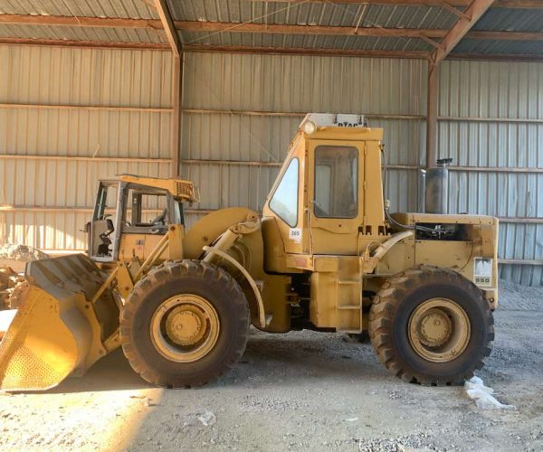 1979 CATERPILLAR 950 WHEEL LOADER ENCLOSED CAB BAD TRANSMISSION 001