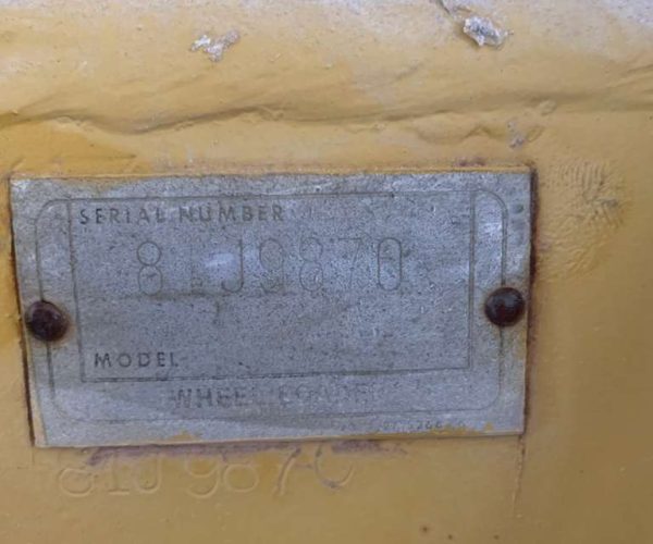 1979 CATERPILLAR 950 WHEEL LOADER ENCLOSED CAB BAD TRANSMISSION 004