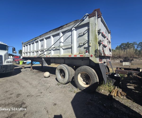 1979 FAST ALUMINUM DUMP TRAILER TANDEM 004
