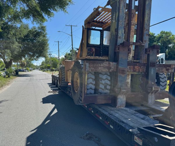 1980 CLARK C500Y650 FORKLIFT 65,000 LBS CAPACITY DIESEL & 8FT FORKS HEAVY DUTY FORKLIFT 007