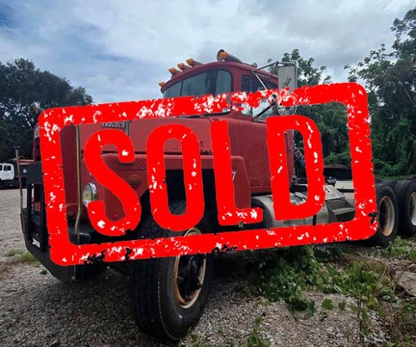 1985-MACK-R6885T-TANDEM-AXLE-TRUCK-WITH-WET-LINE-KIT-DOUBLE-FRAME-001 SOLD